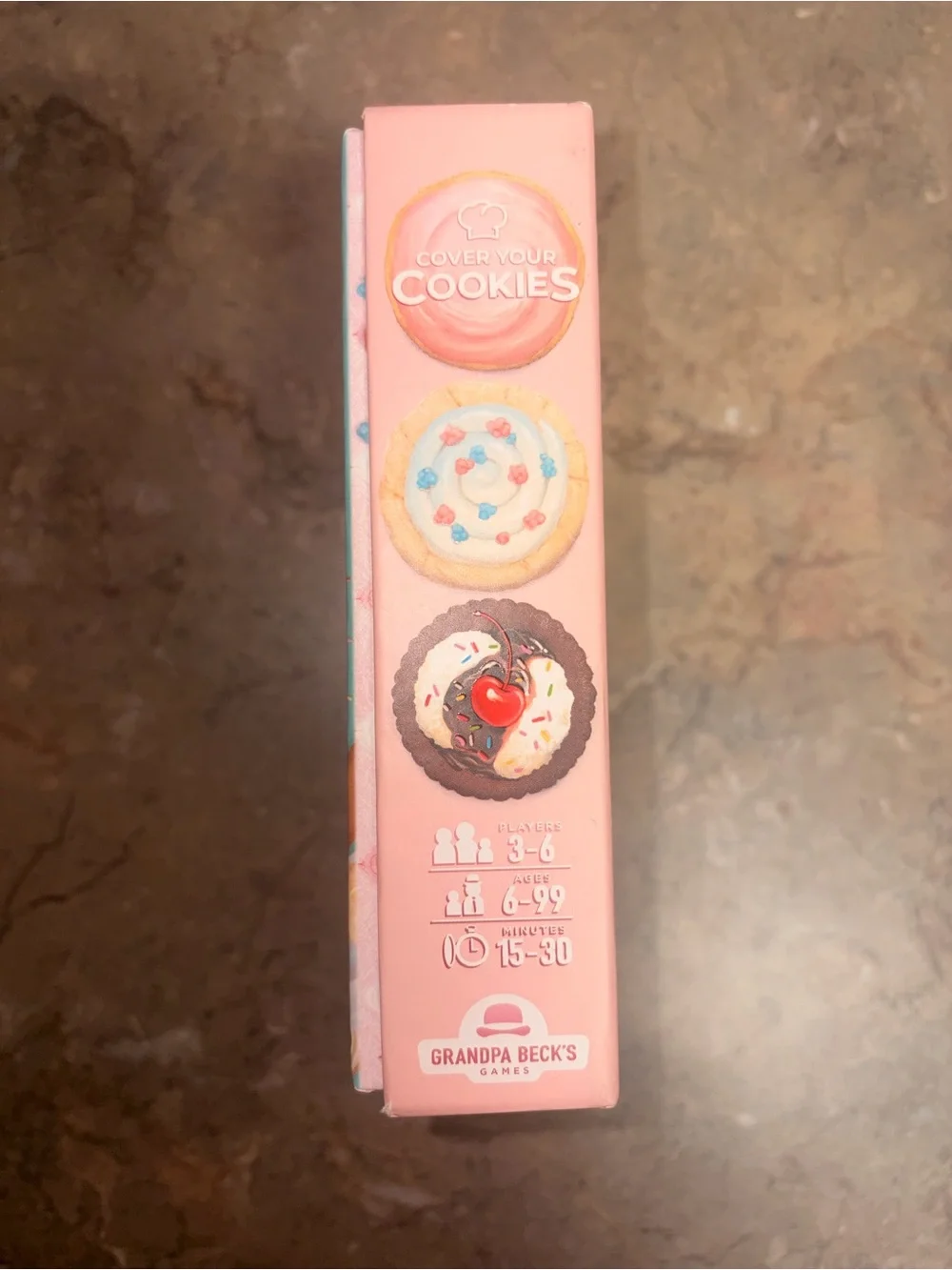 Crumbl x Grandpa Beck’s Games Cover Your Cookies Card Game